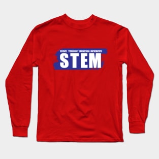 Science engineering technology mathematics STEM Design for science students Long Sleeve T-Shirt